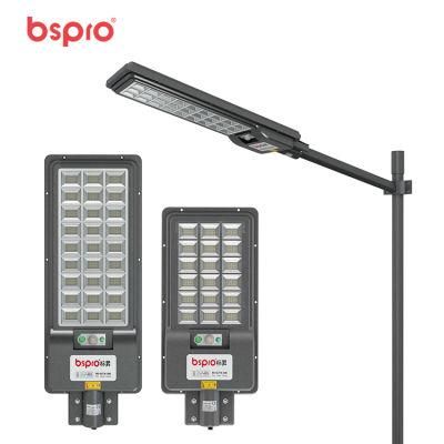 Bspro Best Price Motion Sensor IP65 200W 300W All in One Garden Outdoor Solar Street LED Light