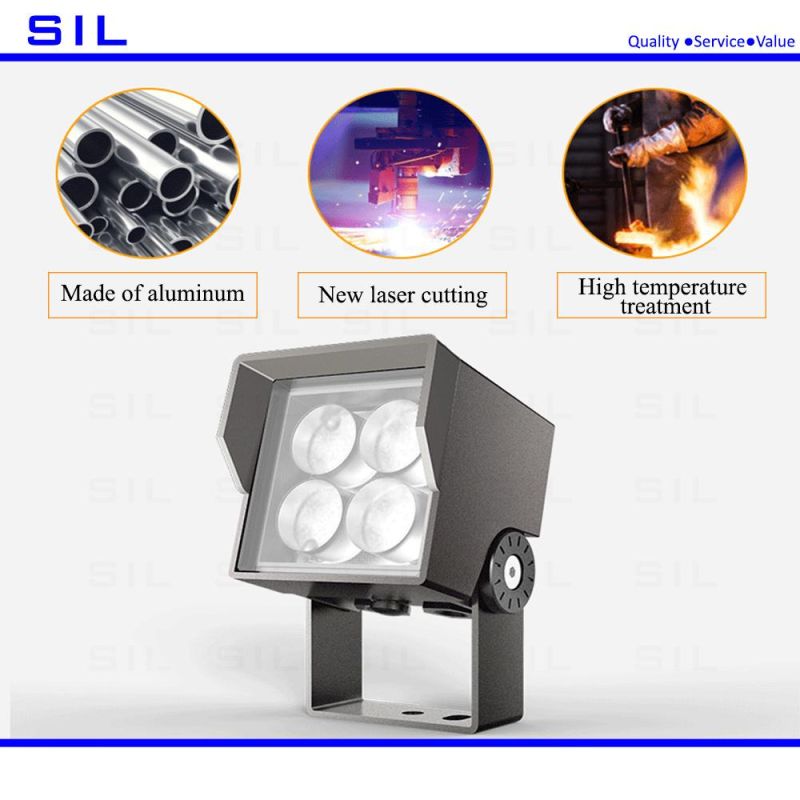 Hot Sale LED Flood Light Modular Outdoor Architectural Landscape Garden Lighting 24W Projection Light