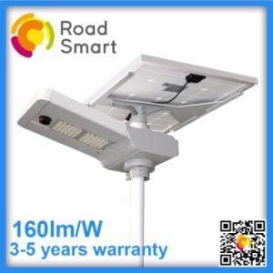 New 5 Years Warranty 15W-60W Solar Street Light with Motion Sensor