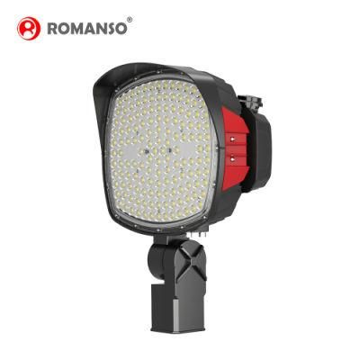 Romanso High Power Flood Light LED Outdoor 300W 150lm/W IP66 Stadium Flood Light