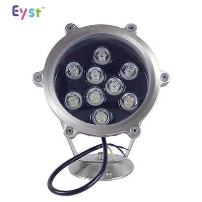 LED Light Lamp Waterproof IP68 Swimming Pool Light with RGB High Quality Stainless Steel Underwater Light