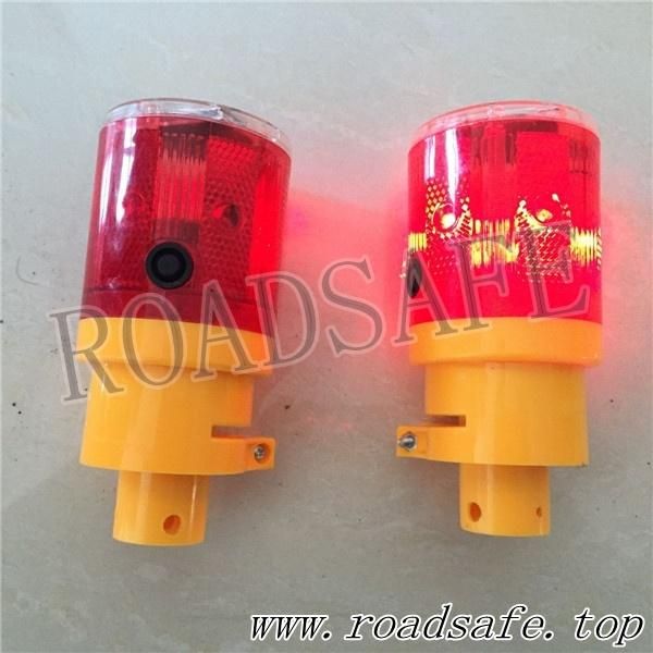 Road Safety LED Solar Flashing Warning Light
