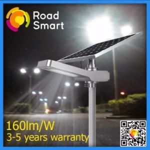 50W 150W Panel Solar Street Garden Light with 5 Years Warranty