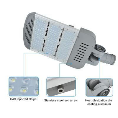 Outdoor IP66 Aluminum Integrated LED Street Light Garden Parking Lot Park Street Light