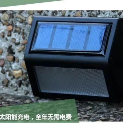 Wholesale Price 6watt Outdoor LED Wall Mounted Garden LED Solarlight with Ce RoHS LED Stair Light Outdoor