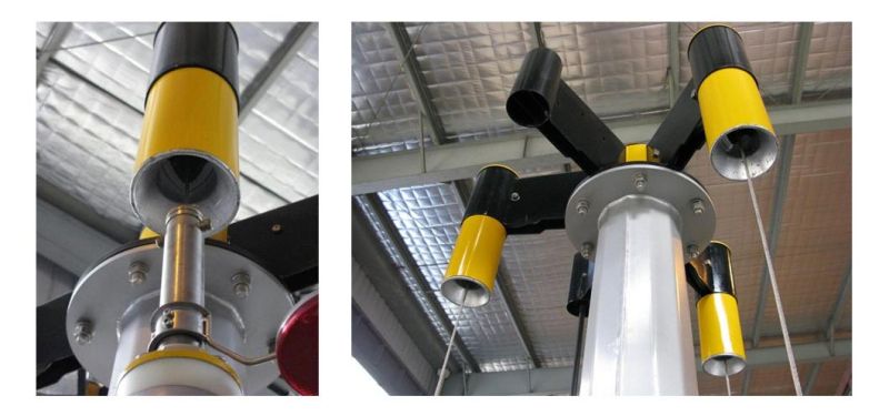 CE ISO Q235B Galvanized Steel Metal High Mast Lamp Lighting LED Outdoor Solar Street Light Pole 15m 20m 25m 30m 40m