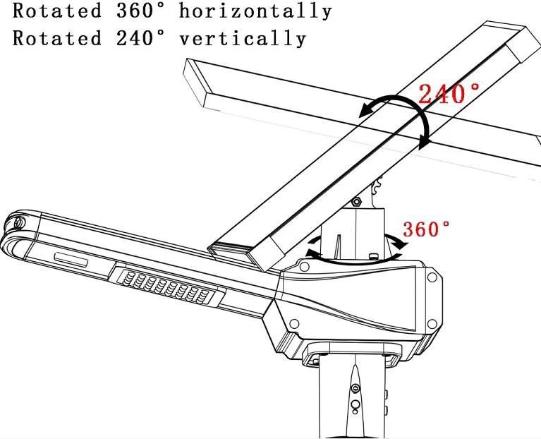 6000lm Solard LED Street Light