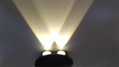 High Luminous Household Garden Hotel Corridor Waterproof Die Casting Aluminium LED SMD Bathroom Wall Sconce Lights
