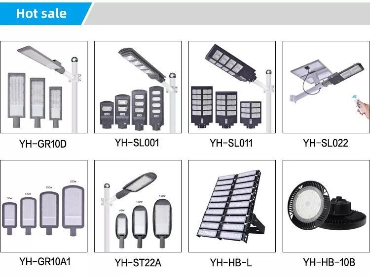 30W 50W 80W 100W 120W 150W IP65 Waterproof 3CCT LED Streetlight