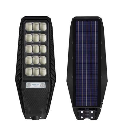 Outdoor 20W 40W 60W 90W Black High Light LED All in One Solar Street Light for Road