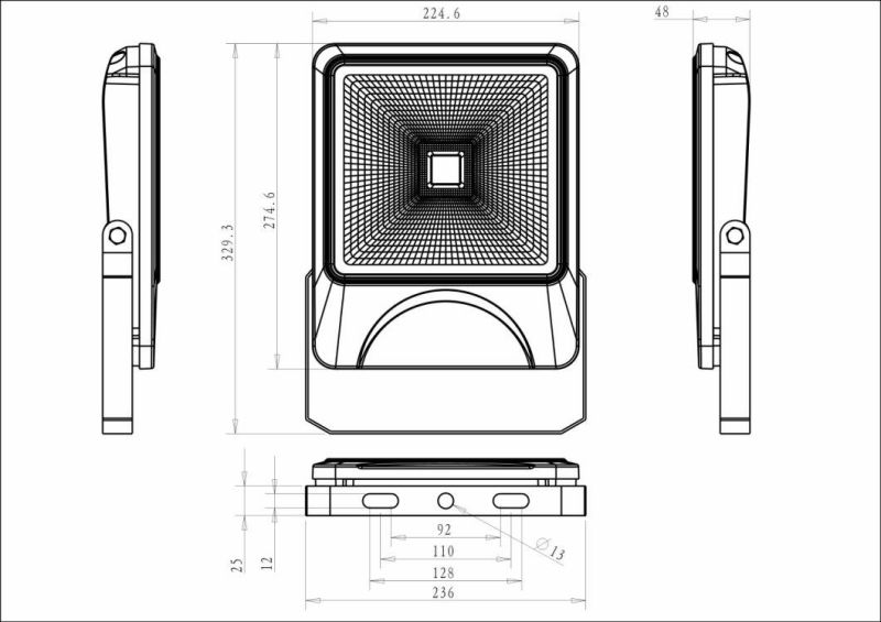 2019 Newest 5 Years Warranty LED 50W Flood Lighting with COB Chips