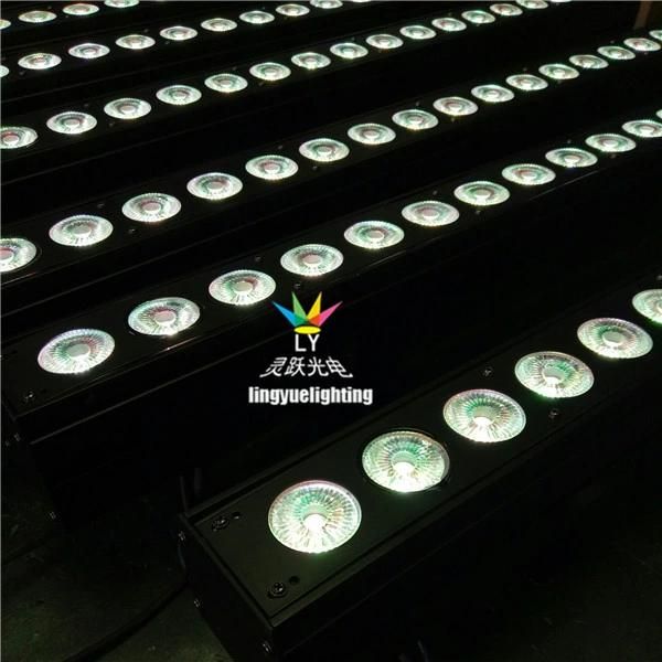 Indoor DMX 18X12W RGBW 4in1 LED Wall Washer Bar Beam Light