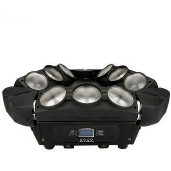 9PCS LED Moving Head Sharpy Beam Wash Light for DJ