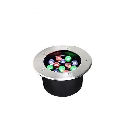 LED High Power Underwater Spotlights Park Pool Square Fountain Lights Waterproof Colorful 7W LED Underwater Lights for Pool