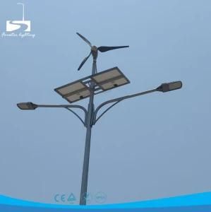 Double Arms 60W Solar Hybrid Wind LED Street Light