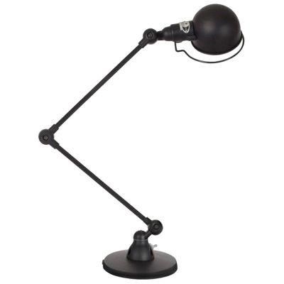 2022 Industrial Black Adjustable Foldable Table Lamp Metal Home Living Room