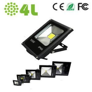 10W IP65 Outdoor LED Flood Light with CE RoHS FCC Approval