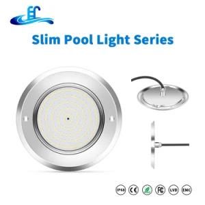 LED Underwater Swimming Pool Light Stainless - 12V AC/DC 12 Volt IP68 15W RGB LED Swimming Pool Wall Mount Light
