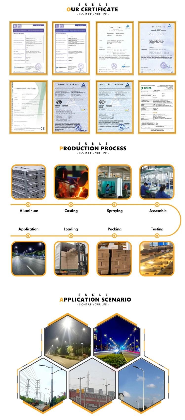 Road Project CB ENEC Certificiton Waterproof 80W LED Street Light