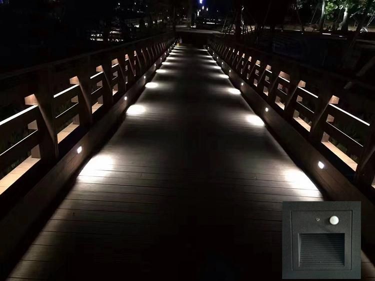 Motion Sensor LED Foot Lamp White Warm White Step Lamp