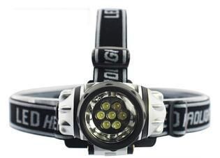 7/12/14 LED Headlamp Powered by 3*AAA Headlight with Good Price (1204c)