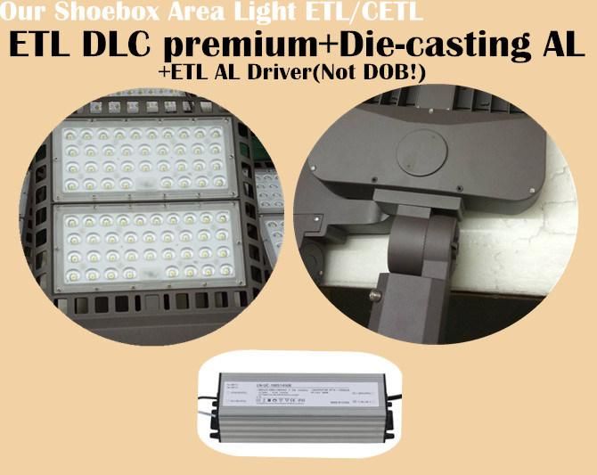 LED Shoe Box LED Parking Lot Lighting 100W 150W 200W 250W 300W