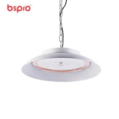 Bspro Industrial Lighting Outdoor Badminton Court IP65 Warehouse 300W Waterproof UFO LED Solar High Bay Light