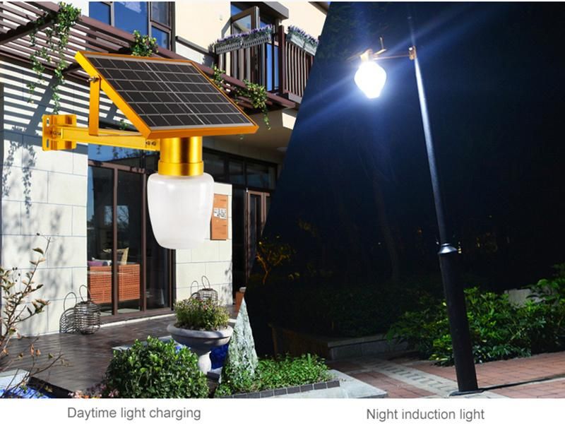 LED Solar Powered Motion Sensor Garden Lamp Outdoor Waterproof Light Solar Lights