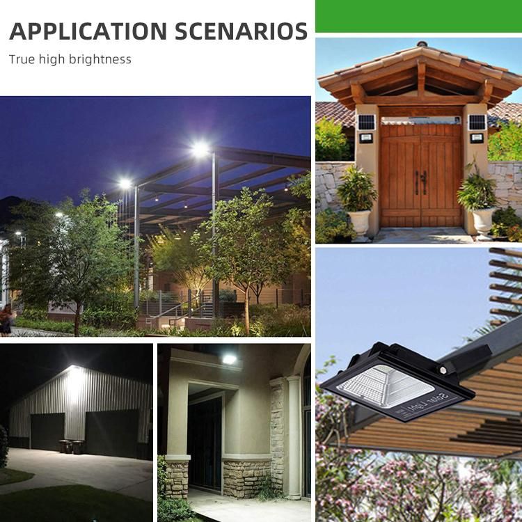 Wholesale High Quality Super Bright Waterproof 200W Solar Power Flood Light LED Lamp