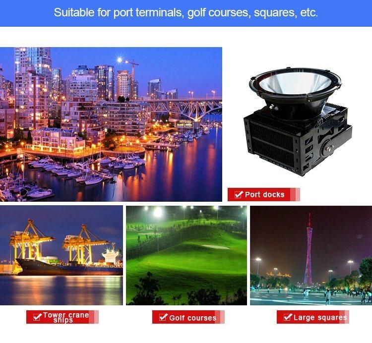 5 Years Warranty Flood Lamp 1500W Sports Stadium Lighting LED Sports Flood Lighting