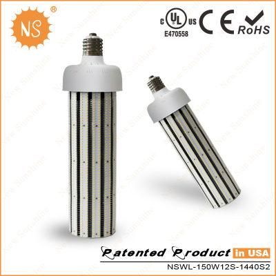 Warehouse Street Garden Used Ce RoHS Dlc Certified Dimmable 150W LED Corn Lamp