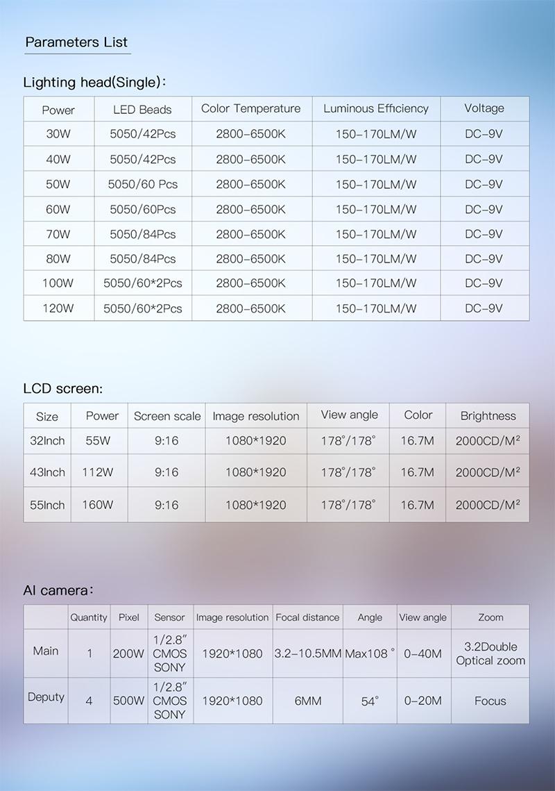 New Design Smart LED Street Light Pole with WiFi 5g Supervisory Control Subsystem and Sos Sensior