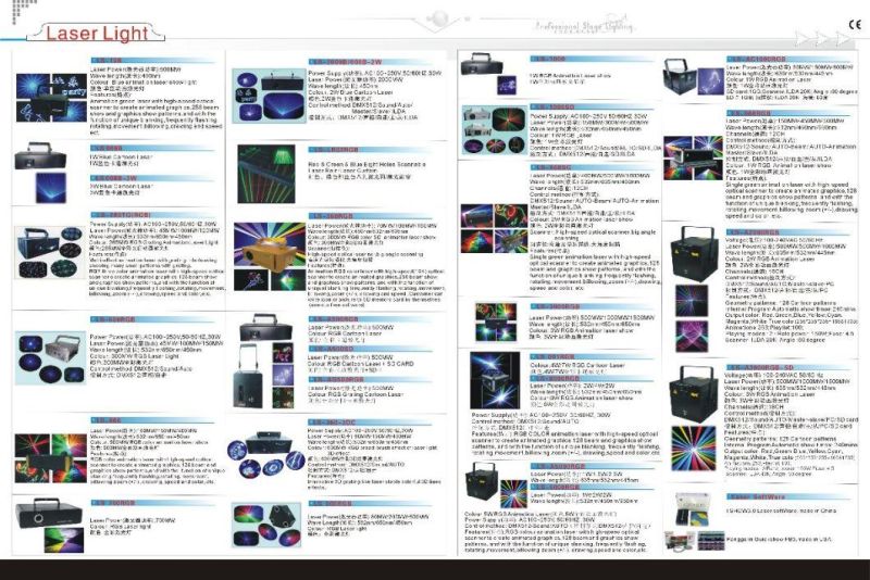 New Arrival 100MW Green Moving Head Laser Light