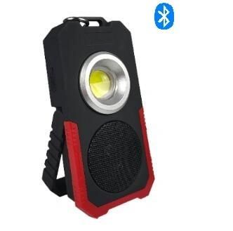 10W COB Rechargeable Floodlight with Bluetooth Speaker