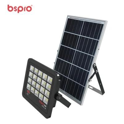 Bspro Floodlight Ground Mounted Flame Proof Lights Spotlight LED 300W Solar Flood Light