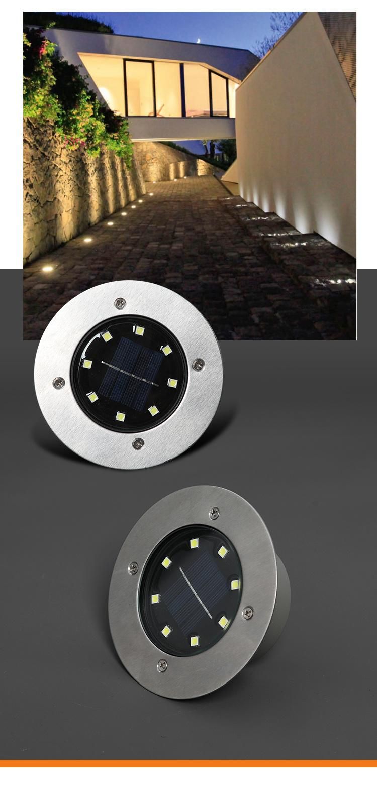 Uplight Outdoor DMX Round LED Underground Light