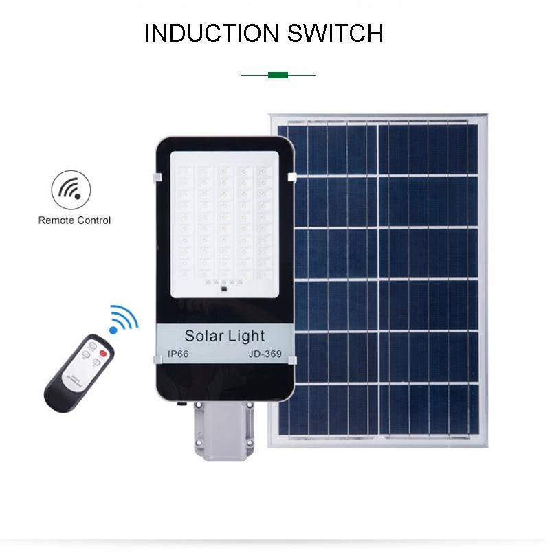 Outdoor 200W 300W Modern High Power Lithium Battery IP66 Solar Panel LED Solar Power Street Light LED Solar Light