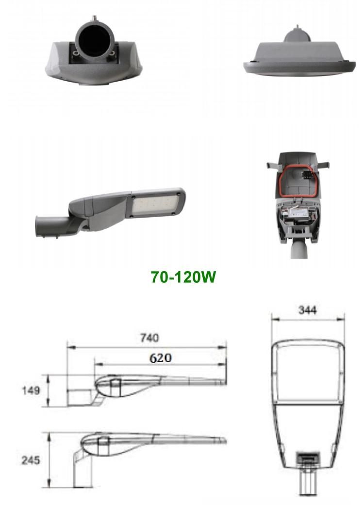 2021 Newest Design 80W LED Street Lamp with 8 Years Warranty LED Road Light