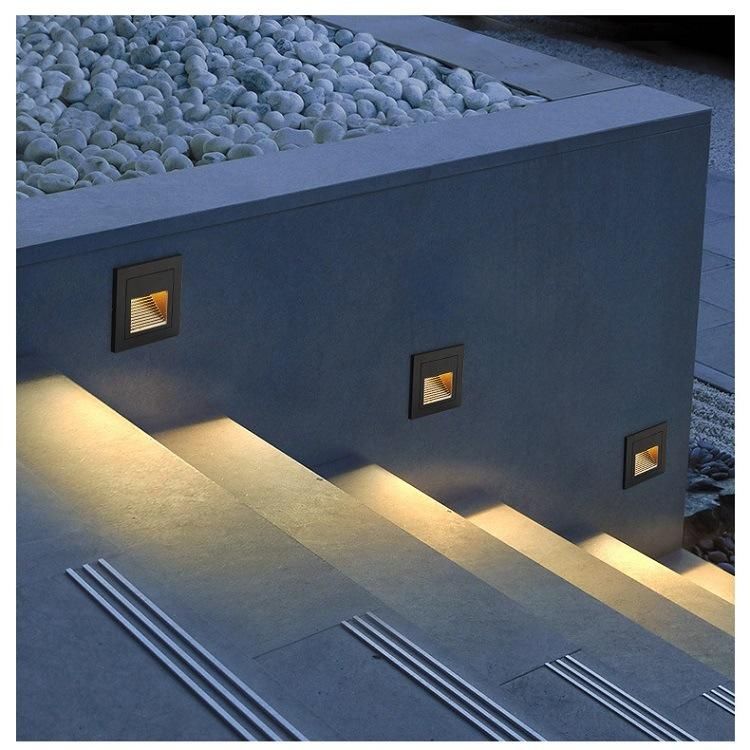 3W Outdoor LED Wall Stair Step Lights