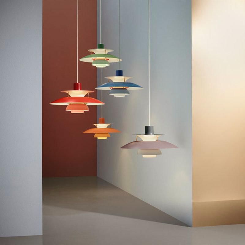 2022 Customize Nordic Design Wrought Home Decor Minimalist Hanging Living Room Modern Pendant Lights