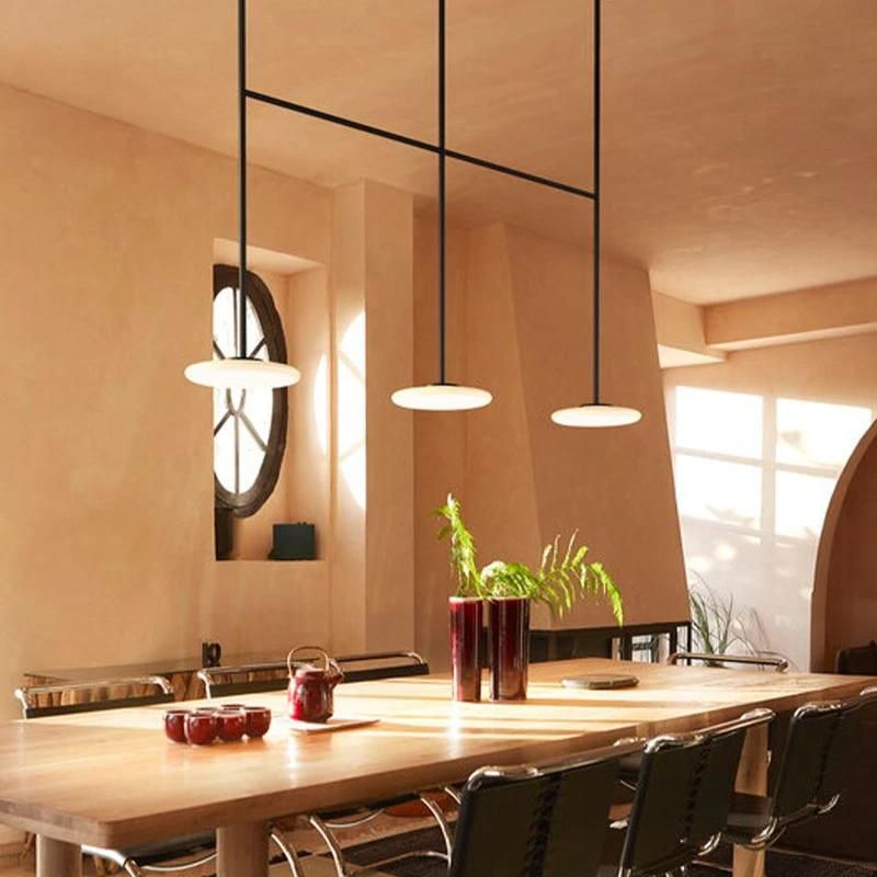 2022 Nordic LED Chandelier for Dining Room Table Decor Stair Bar Kitchen Chandelier Bedroom Bedside Ceiling Hanging Lamp White Bulb