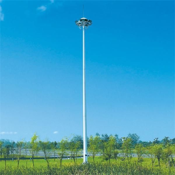 Manufacturer of 20m Lifting System and Airport Certificate High Mast Light