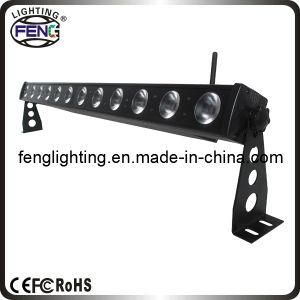 Battery Powerd 12PCS 4in1 RGBW LED Stage Bar Light for Party