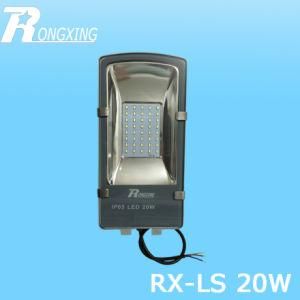 Aluminum Body Tempered Glass 20W SMD5730 LED Street Light