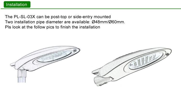 Peonylighting 60W LED Street Light with Super Low Prices