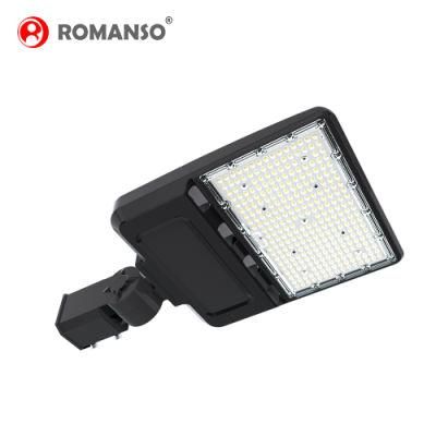 Romanso New Design Sensor Post 100W 140lm/W High Lumens LED Shoxbox Light with 5years Warranty