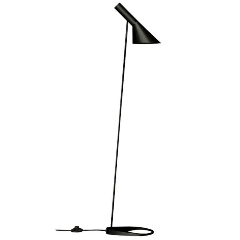 2022 Popular Black Simple Style Reading Lamp Living Room Bedroom Office Floor Lamp