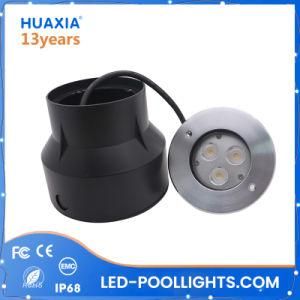 High Power LED Recessed Outdoor LED Underwater Lamp Light