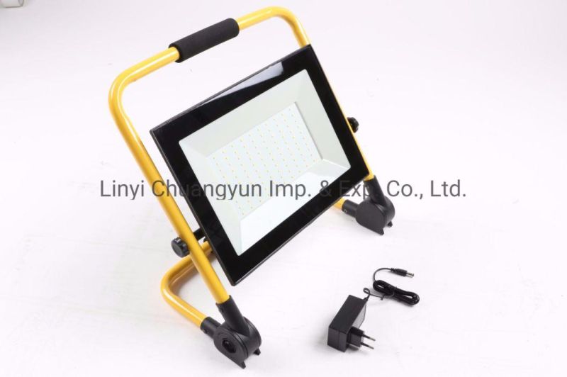 Rechargeable LED Floodlight with Battery for Night Work IP65 10W