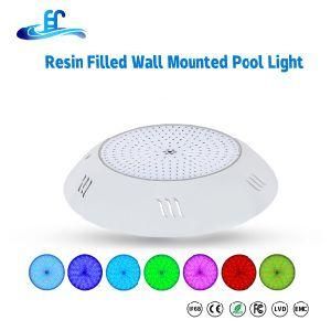 Warm White IP68 Resin Filled Wall Mounted 18watt Waterproof LED Pool Light with Edison LED Chip